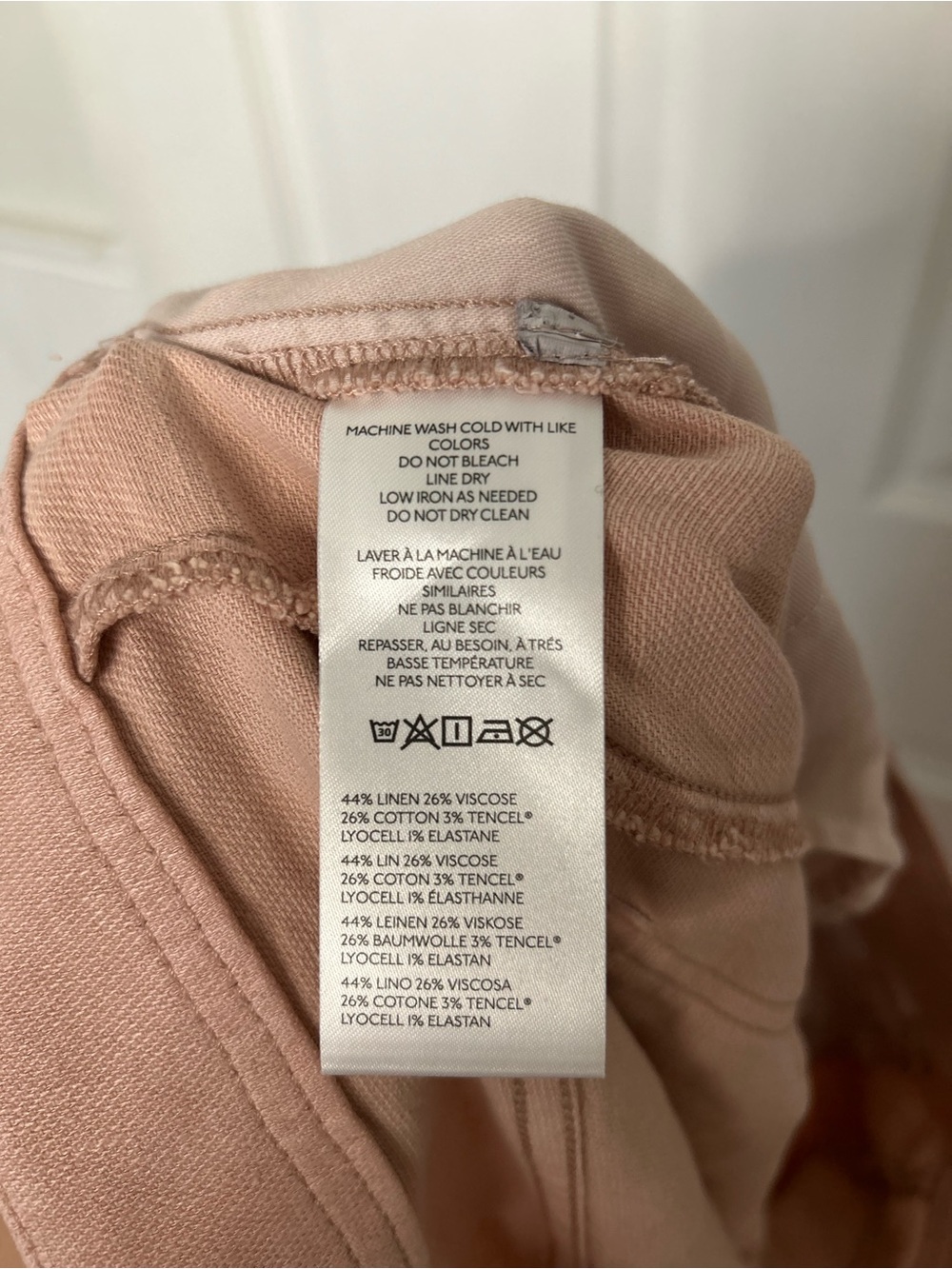 Anthropologie Pilcro Adi Linen Blend Mid-Rise Flare Pants - Picture 11 of 12
